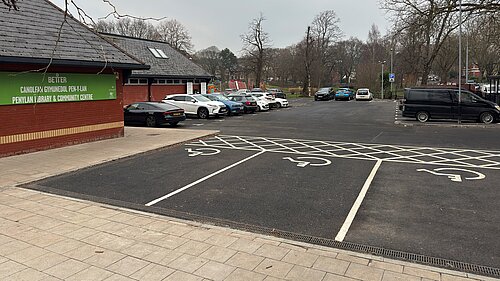 Penylan library car park